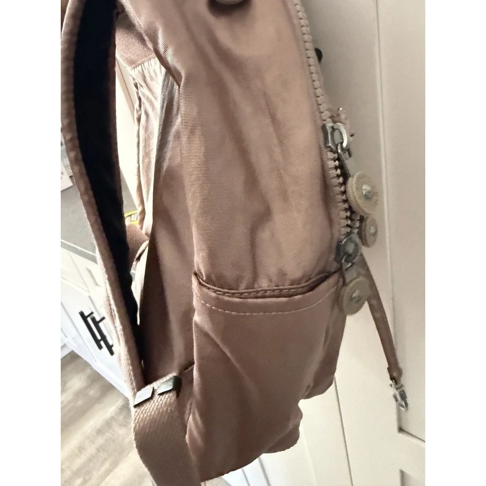 Kipling Seoul Backpack Metallic Rose Gold 13